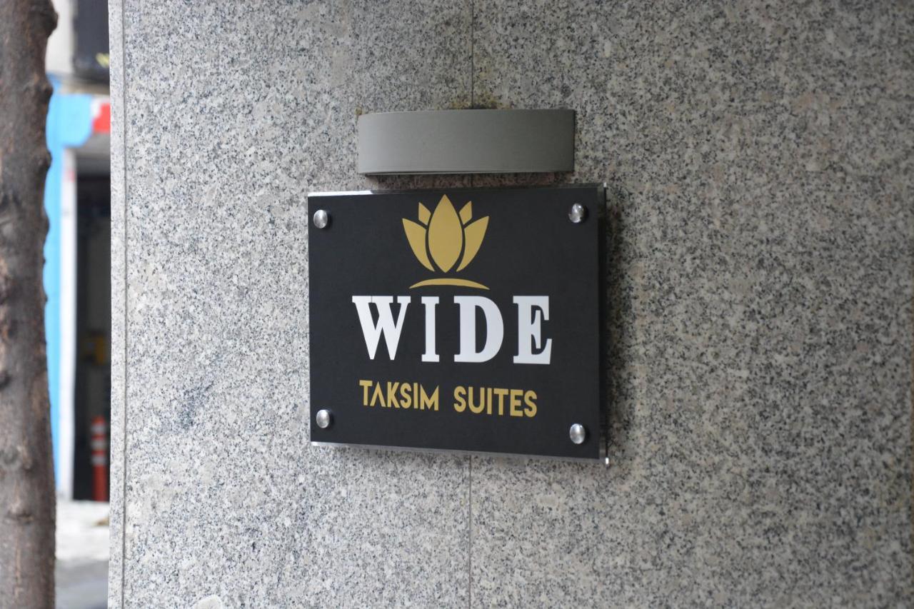 Wide Suites Taksim Istanbul Eksteriør billede